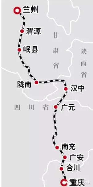 最新！蘭渝鐵路路基工程完成，廣元至重慶北段項目招標(biāo)