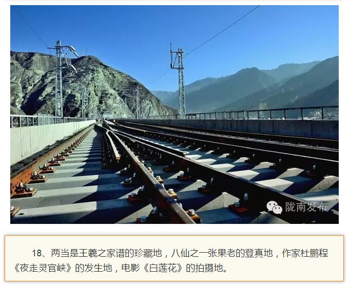蘭渝鐵路最早由孫中山先生提出？在隴南，你不知道的事兒還有……